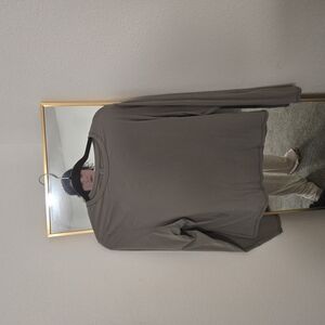 SKIMS Long Sleeve Tee - Taupe